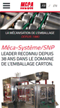 Mobile Screenshot of meca-systeme.com